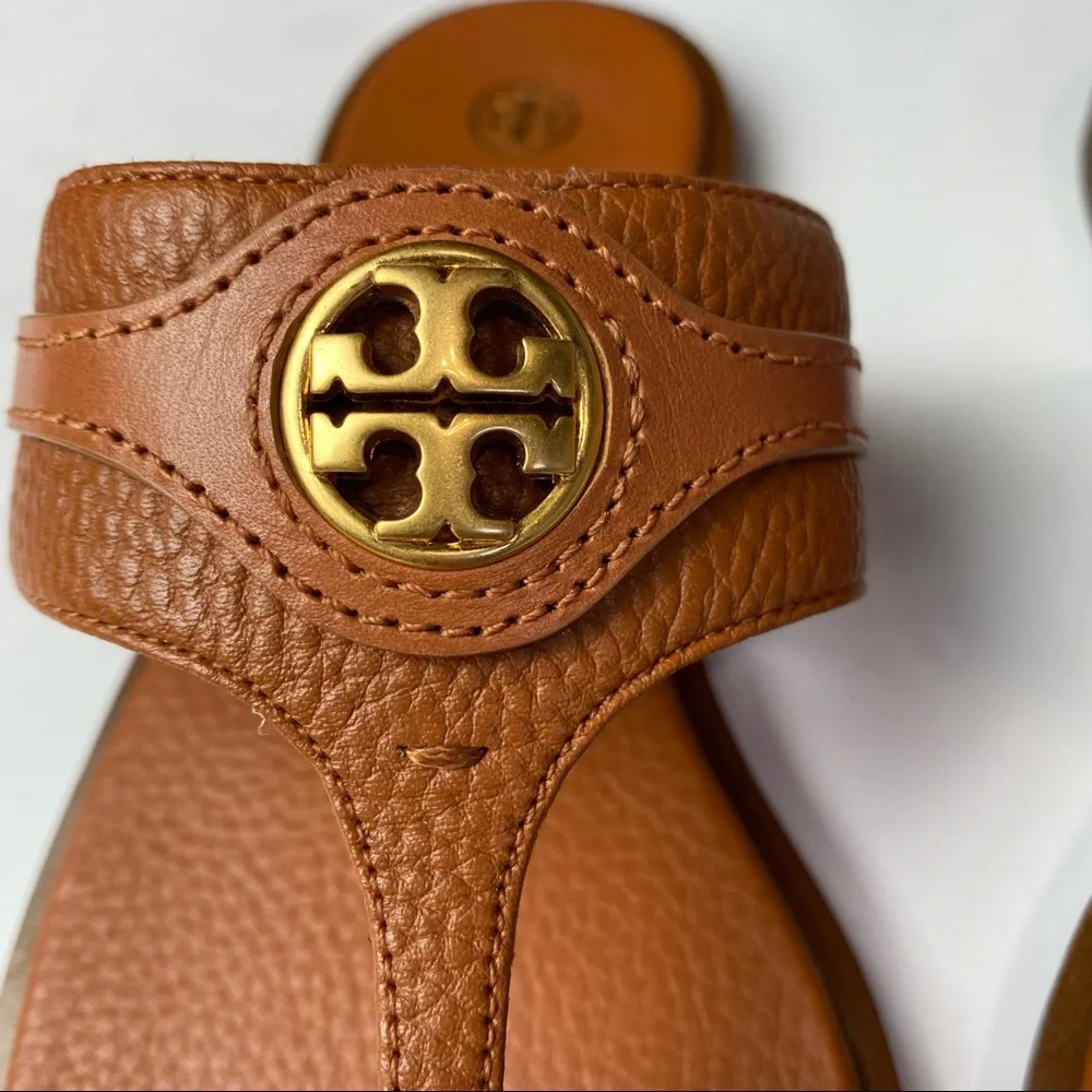 NEW Tory Burch Carson Thong Welt Leather Sandal
